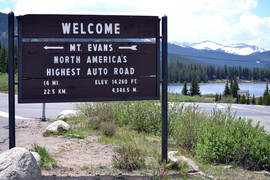 [Access Road to Mt. Evans]