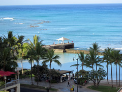 [Beach and Gazebo, Last Morning]