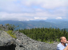 [Top of the Rock Scramble at Warren Lake]