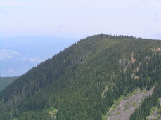 [Looking East from the Top of the Rock Scramble]