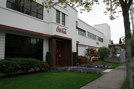 [Former Trolley Barn, now Coke]