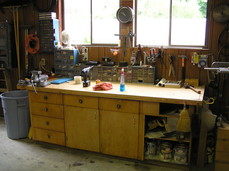 [Workbench in Rear Garage]