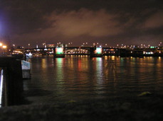 [Morrison Bridge, in Green and Red]