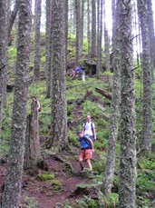 [Descent from Rock Scramble No. 2]